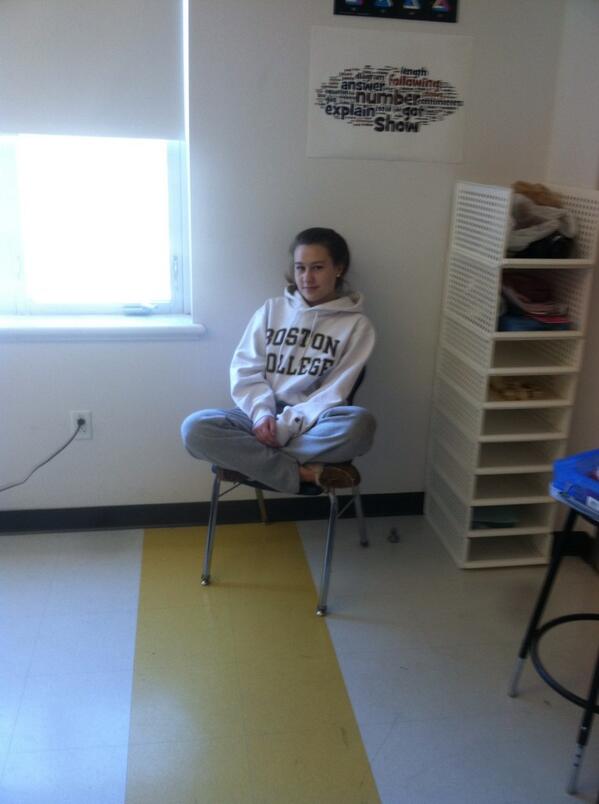 AdamffferreiraA's tweet image. when ms F puts meggie in timeout @Meggie_Thomson #rebel #mathprobs
