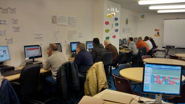 GNMALTD's tweet photo. Full #Computer Session today! http://t.co/ht4vFHq67m