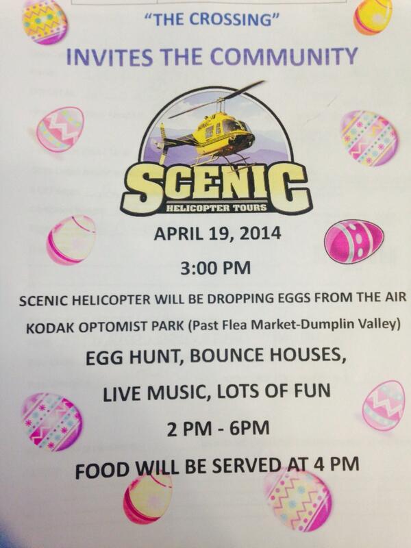ScenicHeliRides's tweet photo. Check It Out!  Everyone's Invited!  Scenic Loves Peeps!  Ha Ha!  #flyscenic http://t.co/ESTy60nJ4Q