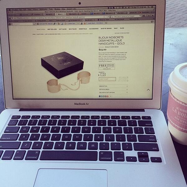 shopfilthydirty's tweet image. Spring air, gold cuffs ... #fridayworkflow