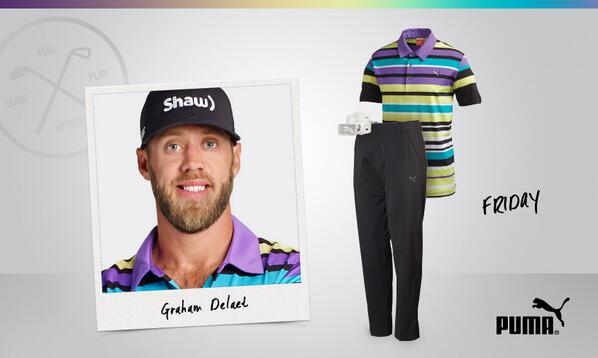 PUMAGolf's tweet image. Like @GrahamDeLaet&apos;s style today? Now you could be rockin&apos; it next. Retweet &amp;amp; Follow to enter to WIN this look!