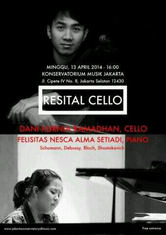 Yang mau dateng ke recital saya dateng aja ya.. Free ticket! Monggo.. Hehehe