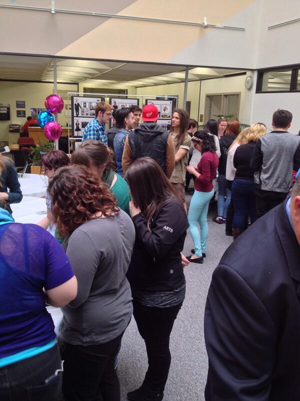 neeleyhanssonPR's tweet photo. Students checking out the Creative Collective @CanadoreCollege http://t.co/u9dQiuUUHG