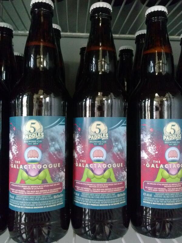 5PaddlesBrewing's tweet image. The time has come Earthlings @Beer4BoobsON #3boobs