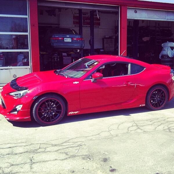#Supercharge #FRS <3 Scion FRS – Akita Wheels #scion #frs #red #wheels #rims #tires #superiortire #carsofinstagra...