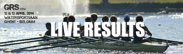 Live results of the #Springregatta 2014 will be available during the races @ gentsers.be <a href="/Gentsers/">GentseRS</a> #rowing