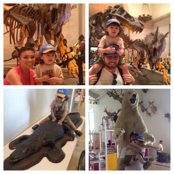 WXwithELITA's tweet photo. Spending the day at the #NaturalHistoryMuseum #Dinosaurlab #learningfun #FamilyDay http://t.co/GryIwjY4VH