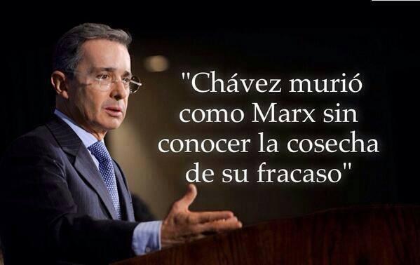 furiadejusticia's tweet photo. CHÁVEZ MURIÓ COMO MARX.... http://t.co/NFPNqp7k6s