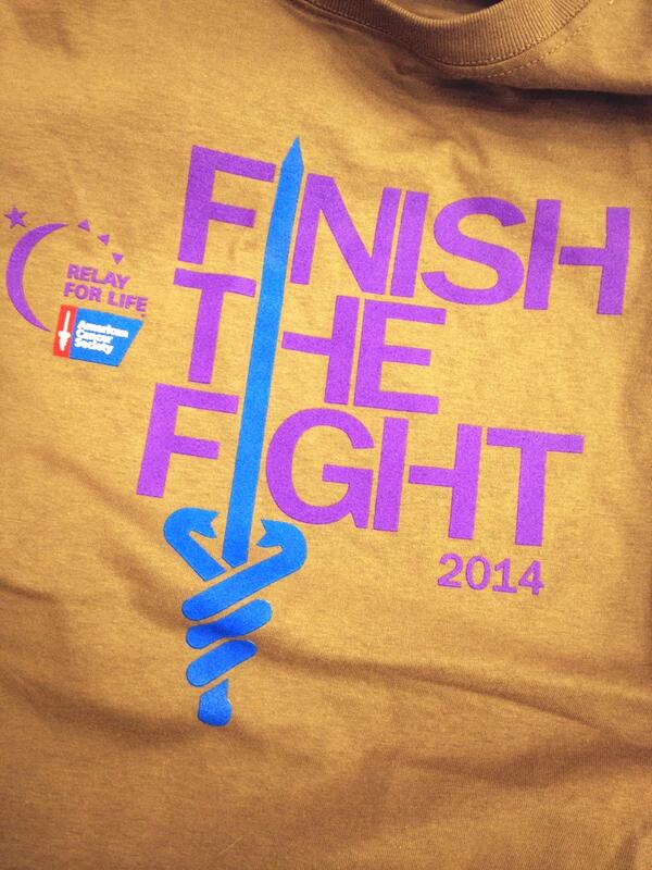WSA_President's tweet image. Excited to be representing @wmuwsa at Relay For Life! @WMURFL14