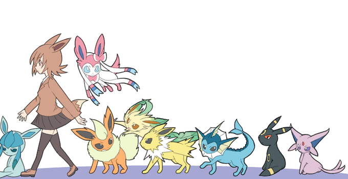 ニンフィアのtwitterイラスト検索結果 古い順
