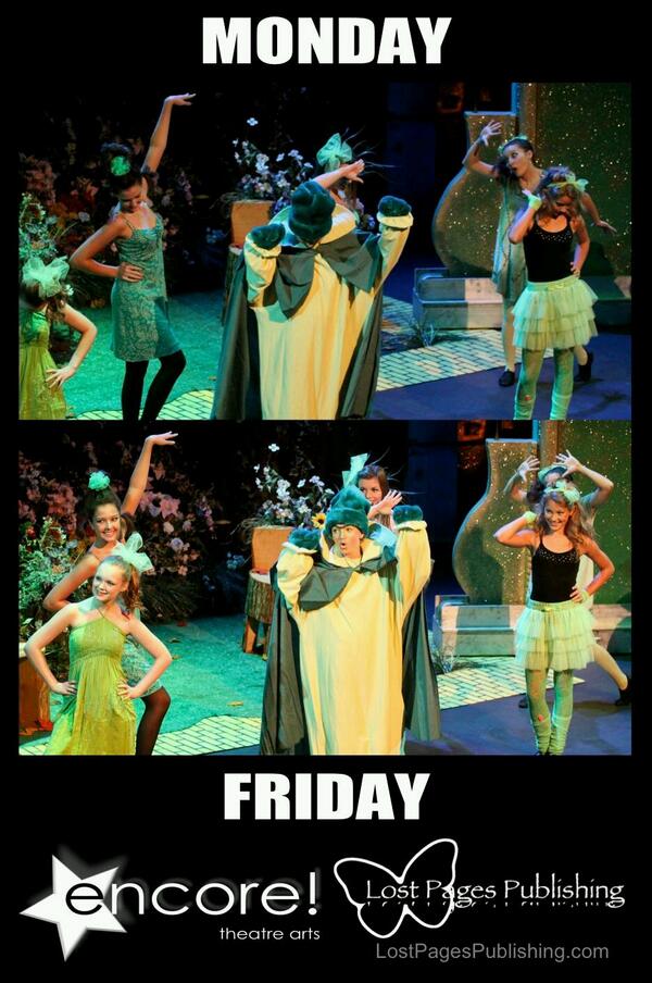 EncoreTulsa's tweet photo. Happy Friday, everyone! #Friday #theatre #actors #wizardofoz #TGIF http://t.co/uC2JoZHyvu