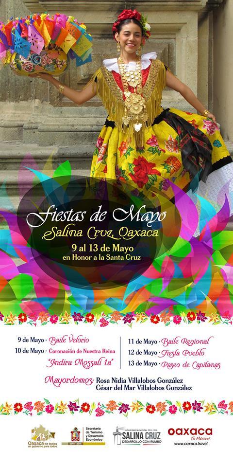 Oaxaca_Digital's tweet photo. Fiestas de Mayo, del 9 al 13 de mayo, Salina Cruz, #Oaxaca   http://t.co/7CzJf02TtY