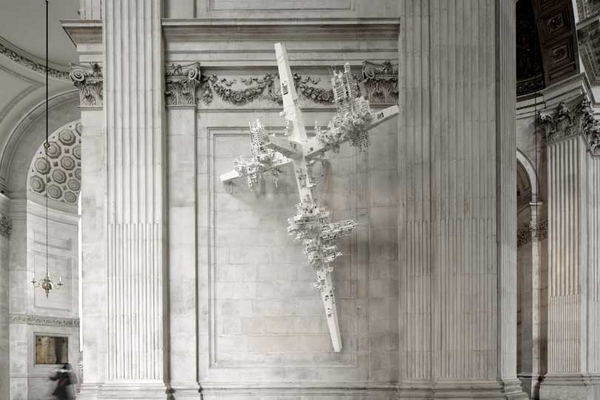 Apollo_magazine's tweet photo. Gerry Judah's First World War memorial sculptures have been unveiled at @StPaulsLondon http://t.co/exsiitAbAx http://t.co/8vzWDsP8nY