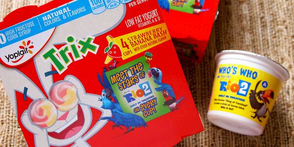 Yoplait Yogurt On Twitter Trix Yogurt Has Partnered With 20thcenturyfox And Riomovie To Bring You Character Trivia On Every Cup Http T Co Obyujegwvy