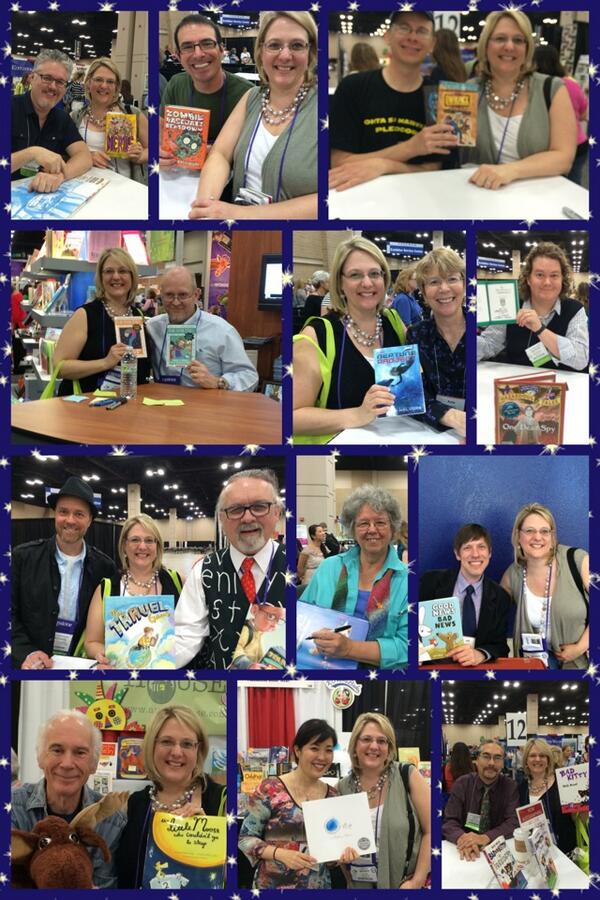 Just a few of my favorite authors at TLA 2014! #txla24 pic-collage.com/_X6FQVhGF