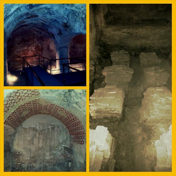 Arqueopinchos's tweet photo. Baños árabes de #elche #elx, los únicos que se conocían hasta las excavaciones en la Plaza del Mercado. http://t.co/MYuQvGh0oU