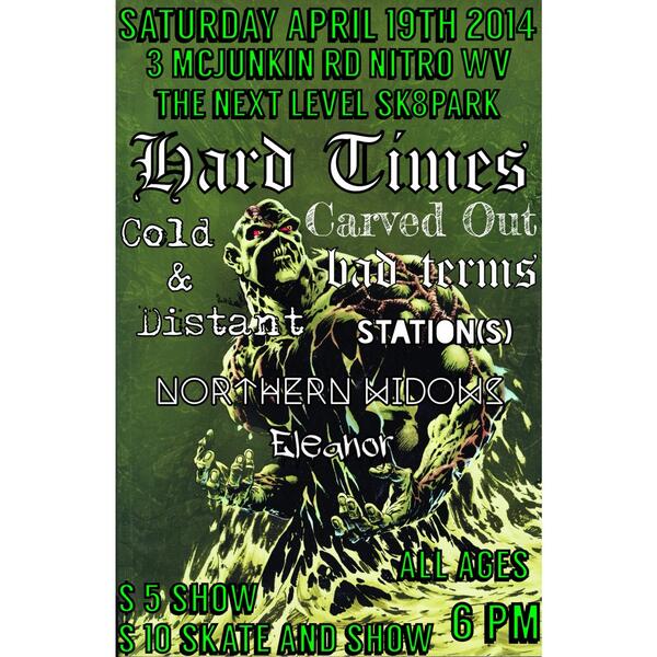 Next Saturday! Nitro wv! New lineup change! Repost! Don't miss this tight show!