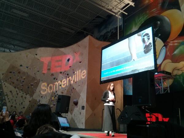 TeeleSquare's tweet image. "Health is not the absence of disease, it is a mindset." -Courtney Rowan #TEDxVille