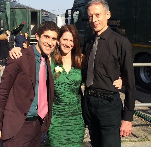 Honoured to have shared wedding 2 of yesterday with #equalmarriage giants @lfeatherstone and @PeterTatchell