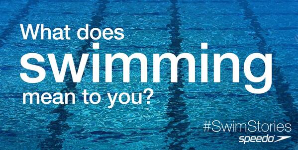 What does swimming mean to you? #swimstories