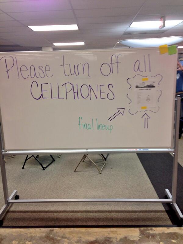 NewJerseySW's tweet photo. Things are getting serious here! #SWNJ #CellphonesOFF #FocusON http://t.co/WVvjBkrPiU