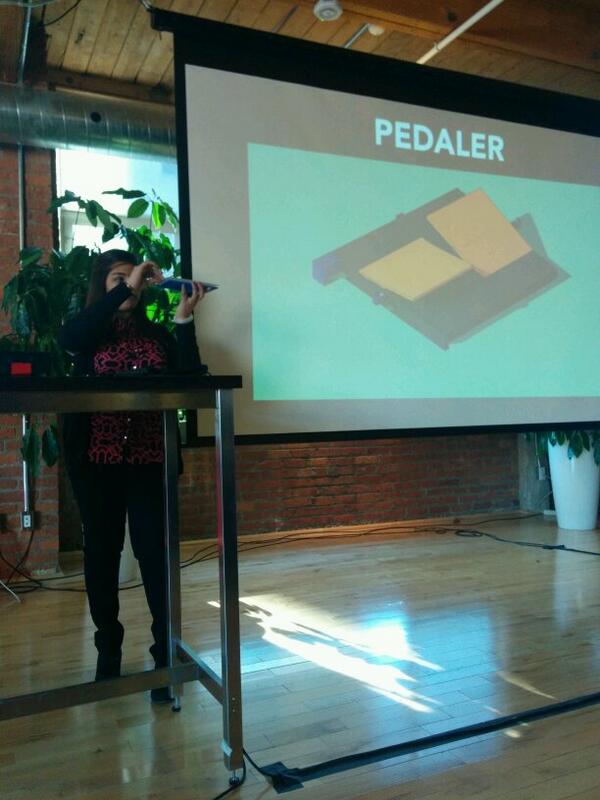 SWTOLib's tweet photo. 3D printed INCREDIBLE prototypes in ONE weekend from @theBIKE_project http://t.co/hRxp9MrxT2