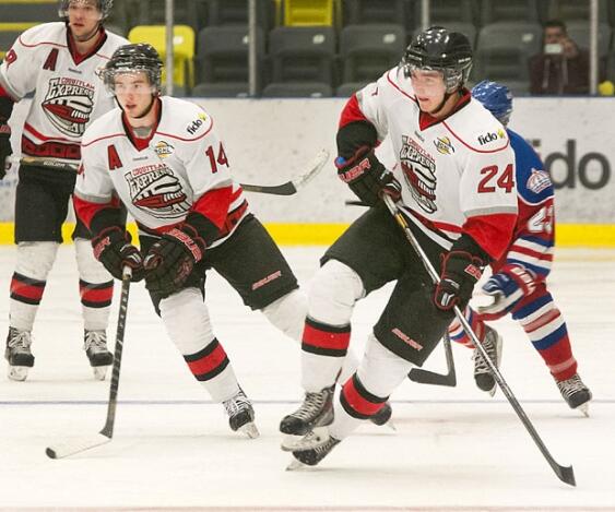 Impact_hockey_'s tweet photo. Good Luck today to IHDs @BoDangles24 &amp; @CPieper89 and the @BCHLExpress! #roundrobin #ihd #impacthockey http://t.co/ZyHySIYJmg