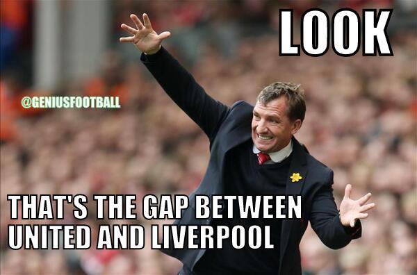 henokh_7's tweet photo. "@GeniusFootball: United and Liverpool. http://t.co/7hbwIRVDOX"