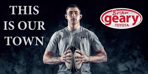 ClaireHoward89's tweet photo. @StadeToulousain We will be waiting for you on April 5th. #thisisourtown @BGearyToyota http://t.co/ITngXRBWBA