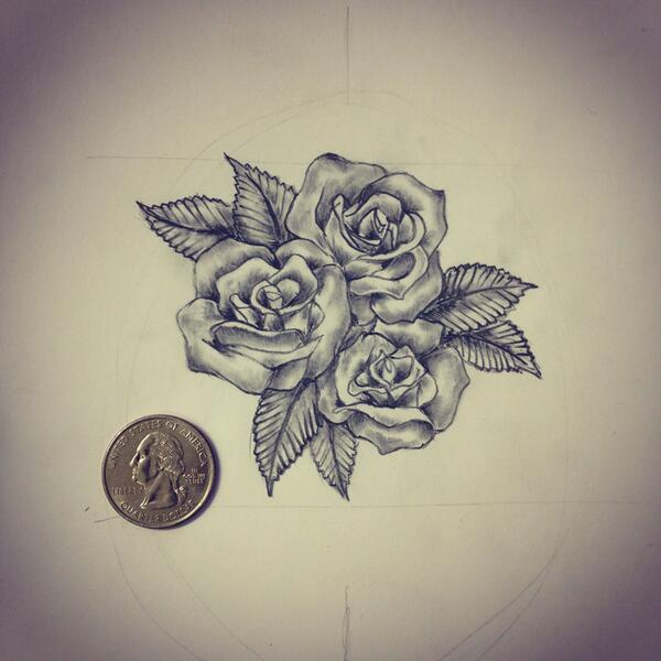 Inx N Art on X: #love #dagger #rose #tattoo #sketch #drawing #art #ideas  #design  / X