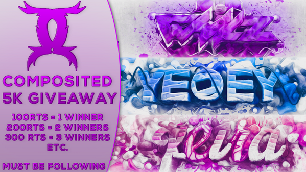Composited's tweet image. 5K LAYOUT GIVEAWAY!

RT AND FOLLOW @Composited 
WINNERS WILL BE CHOSEN APRIL 1st!