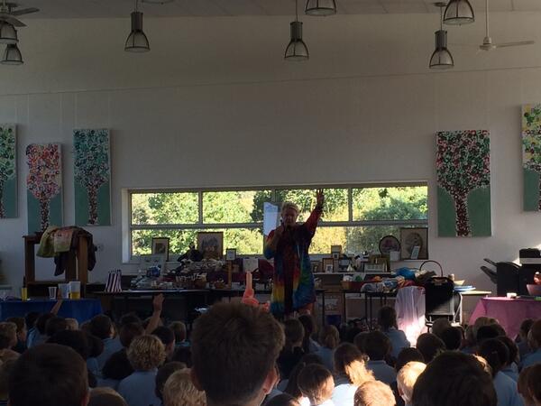 maccyps's tweet photo. Crazy Science incursion! Great show, kids really engaged! #maccyps #science http://t.co/F74ntzt8ET