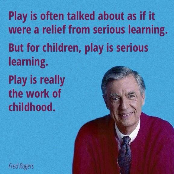 DrJ_Anderson's tweet photo. Words of wisdom from Mr. Rogers... #edchat #sunchat #satchat #education #elemchat http://t.co/9qWrYQzJ4y