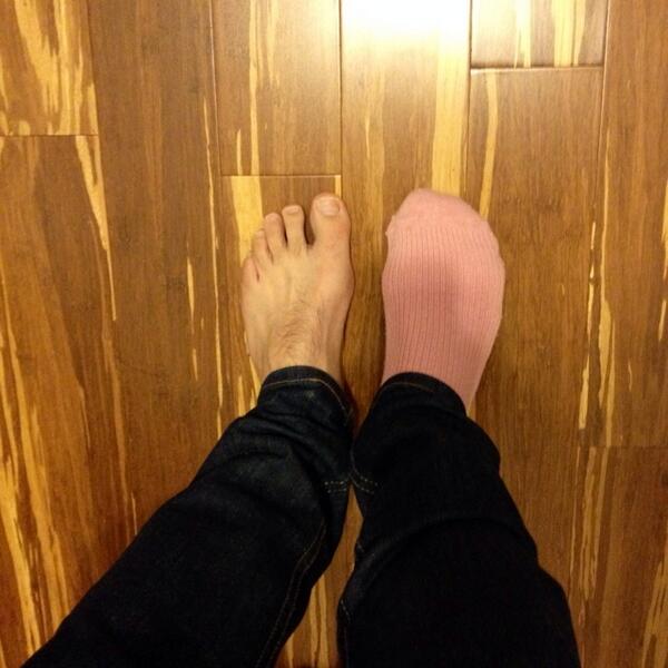 empanadamn's tweet image. #PinkSock