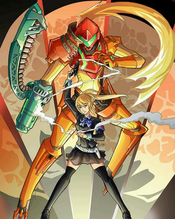 metroid_Raf's tweet photo. Te amo mi Samus !!! ♥♥ http://t.co/SESumVdDgG