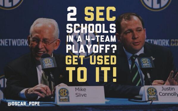 SEC_Humor's tweet image. Truth RT @oscar_pope Get used to it! #SEC