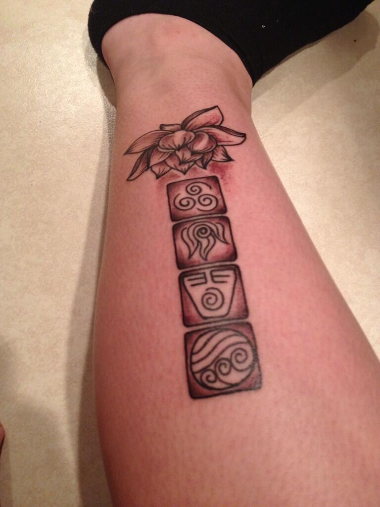 Everything changed when the Fire Nation ruined my BBQ  Brand new tattoo on  my forearm Its morphin time