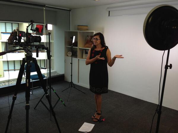 creative_gov_au's tweet photo. Big thanks to @AnitaHeiss for helping film a 'how to apply' video for Aboriginal &amp; Torres Strait Islander grants. http://t.co/HwVSABD0p4
