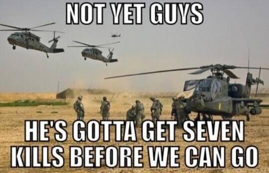 CauseWereGamerz's tweet photo. He needs a killstreak. http://t.co/m7FLFKdPQB