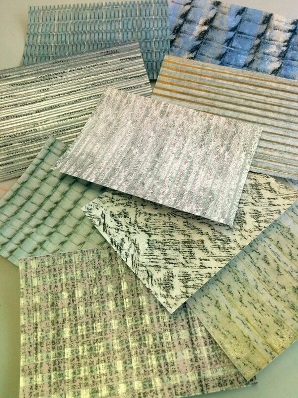lourussell_'s tweet photo. Sorting out work for the Stroud exhibition #stroudinternationaltextiles #texture #textiles #print #pattern http://t.co/PMWaezb7HY
