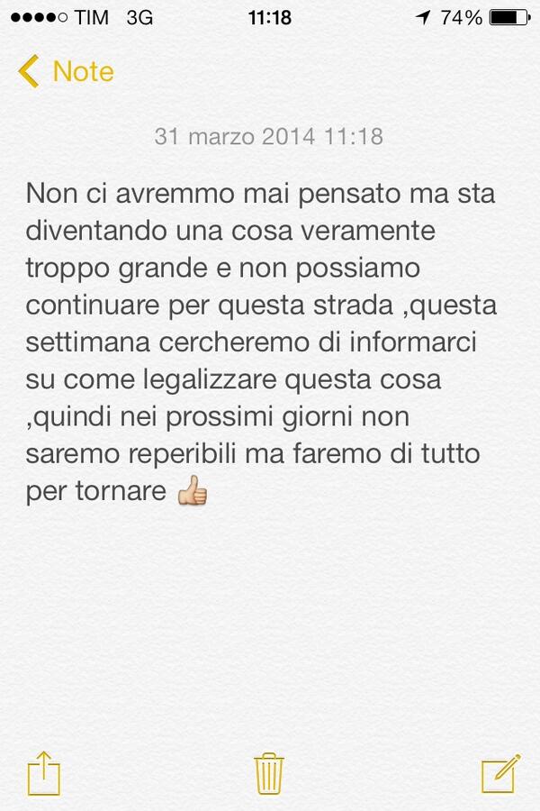 Luca delle consegne tweet media