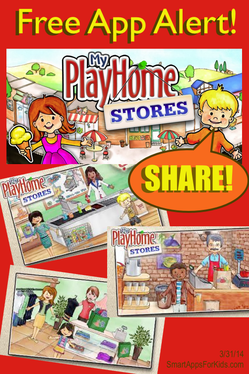 smartapps4kids's tweet photo. #FreeAppAlert! Top App #MyPlayHome Stores goes #FREE! #Best app for #preschool @MyPlayHomeApp http://t.co/o9W082rQKF http://t.co/W0MkGitHcp