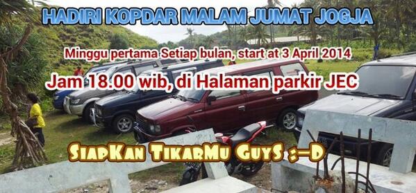 Jgn lupa #kopdarFridayNight #PMers #jogja #joglosemar