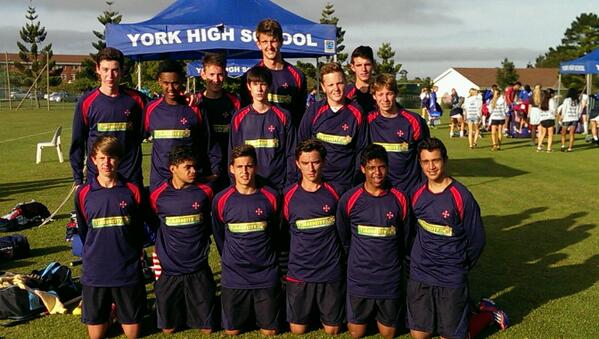 EdgemeadHS's tweet photo. The unbeaten boys team from #York2014 Well done boys, you did the school proud! http://t.co/3dJ3fxvXQx