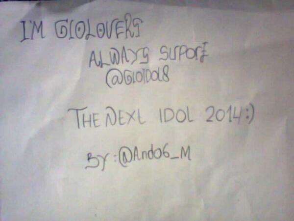 andomunthe7's tweet photo. To you Bg @gioIdol8 (y) I'M GIONERS :) Suport you http://t.co/0ZMYFinrW6