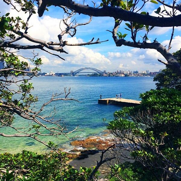 Australia's tweet photo. Sunny autumn days in Sydney...#nofilter was needed for today's perfect weather! Photo: @undercover_ewok (via IG) http://t.co/yvvU05KkdG