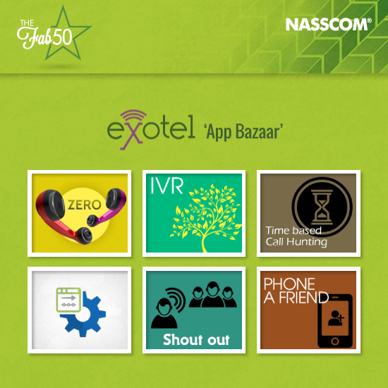 nasscomdeeptech's tweet image. Their unique #apps are what distinguish Exotel from their competitors. #fab50