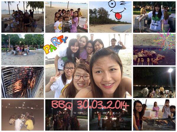 End of March with the bbq in East Coast 😹