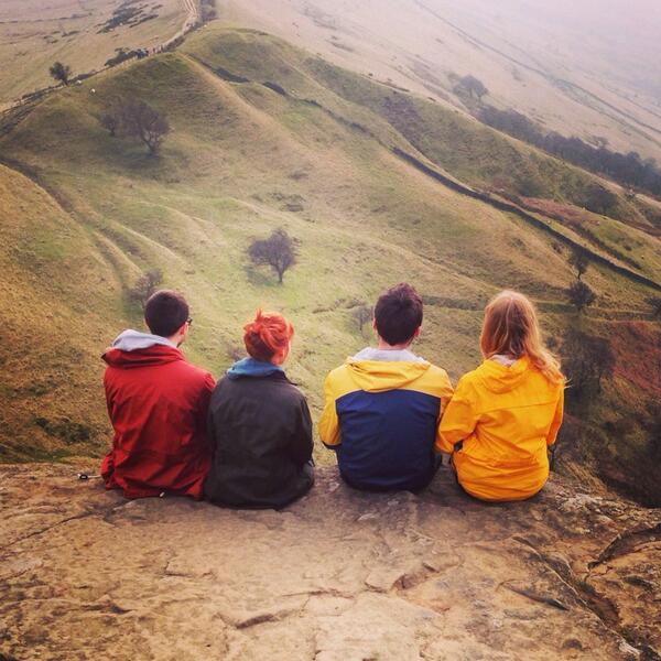 Chillin' on the edge. #PeakDistrict