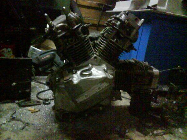 Honda gl 100 psycho engine ninja jg ogah ngudak nya ini mah hhaa